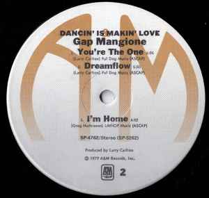 Gap Mangione – Dancin' Is Makin' Love - US Pressing VinylPursuit.com