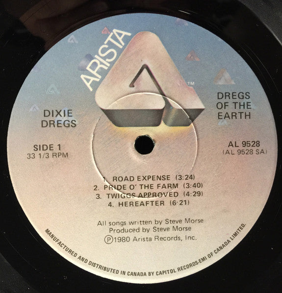 Dixie Dregs – Dregs Of The Earth - 1980 VinylPursuit.com