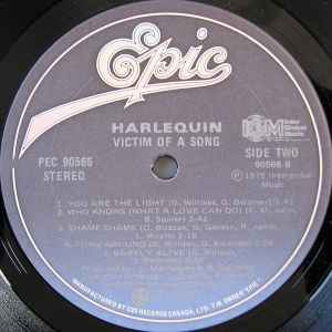 Harlequin – Victim Of A Song - 1979 VinylPursuit.com