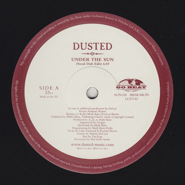 Dusted – Under The Sun VinylPursuit.com
