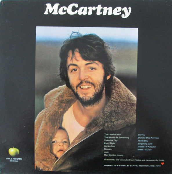 Paul McCartney – McCartney - 1970 Original VinylPursuit.com
