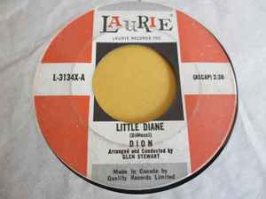 Dion – Little Diane / Lost For Sure - 45 RPM - 1962 VinylPursuit.com