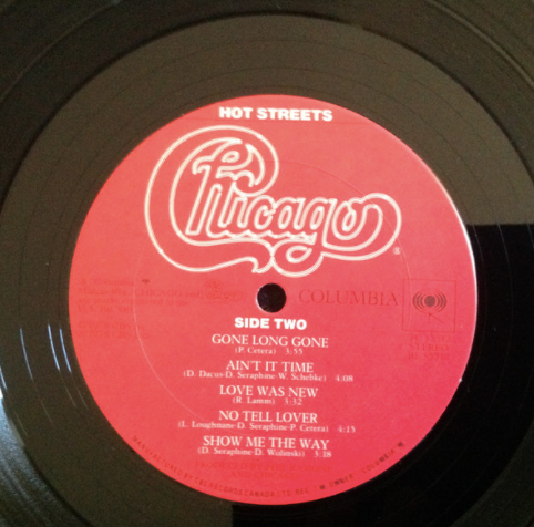 Chicago – Hot Streets - 1978 VinylPursuit.com