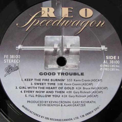 REO Speedwagon – Good Trouble VinylPursuit.com