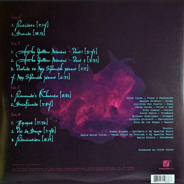 Chick Corea, The Spanish Heart Band - Antidote - Sealed! VinylPursuit.com
