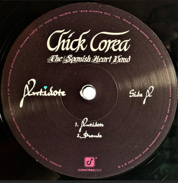 Chick Corea, The Spanish Heart Band - Antidote - Sealed! VinylPursuit.com