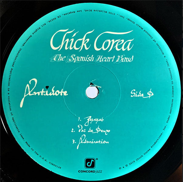 Chick Corea, The Spanish Heart Band - Antidote - Sealed! VinylPursuit.com