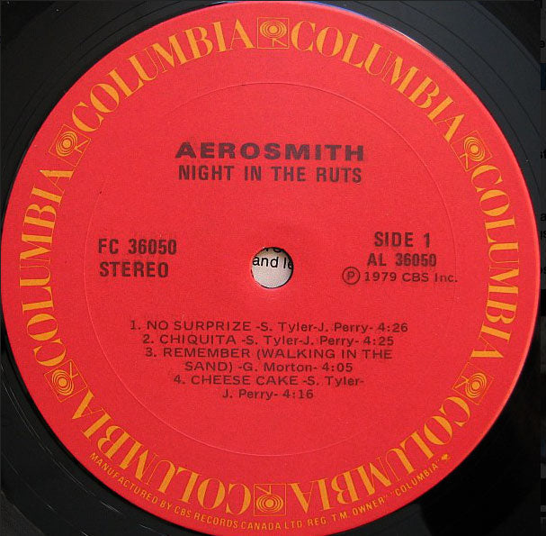 Aerosmith – Night In The Ruts - 1979 Original! VinylPursuit.com