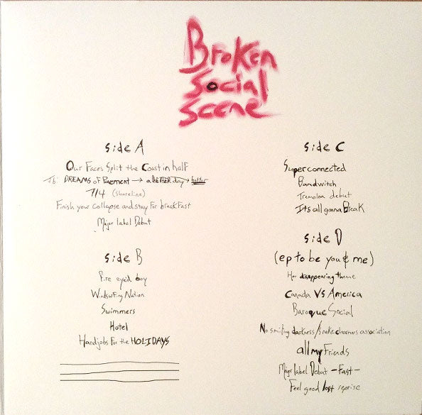 Broken Social Scene – Broken Social Scene - Double Album VinylPursuit.com