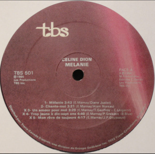 Celine Dion – Melanie - 1984 in Shrinkwrap! VinylPursuit.com