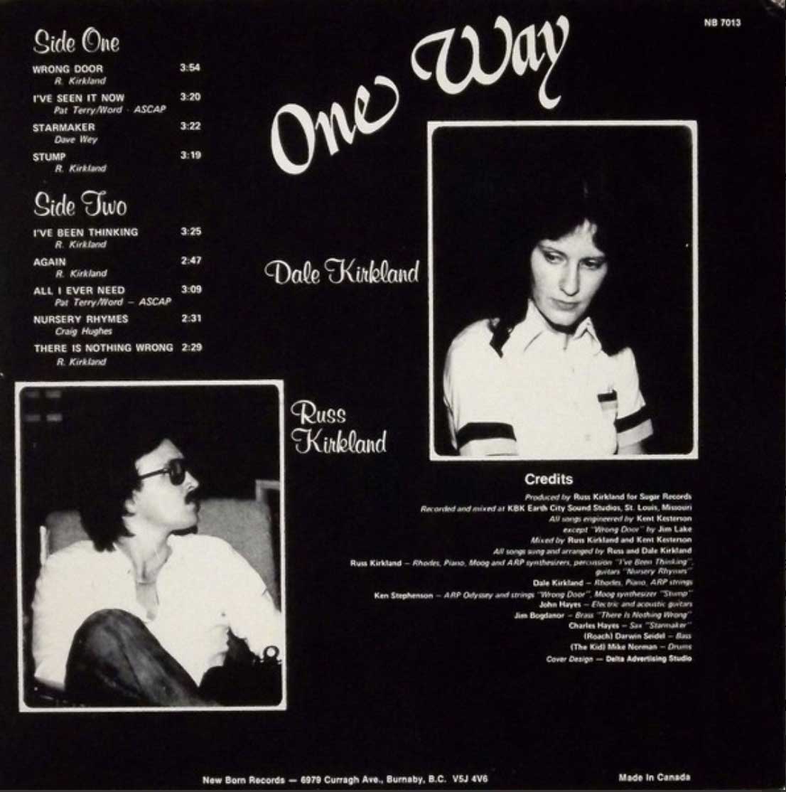 Dale & Russ Kirkland – One Way - VERY RARE VinylPursuit.com