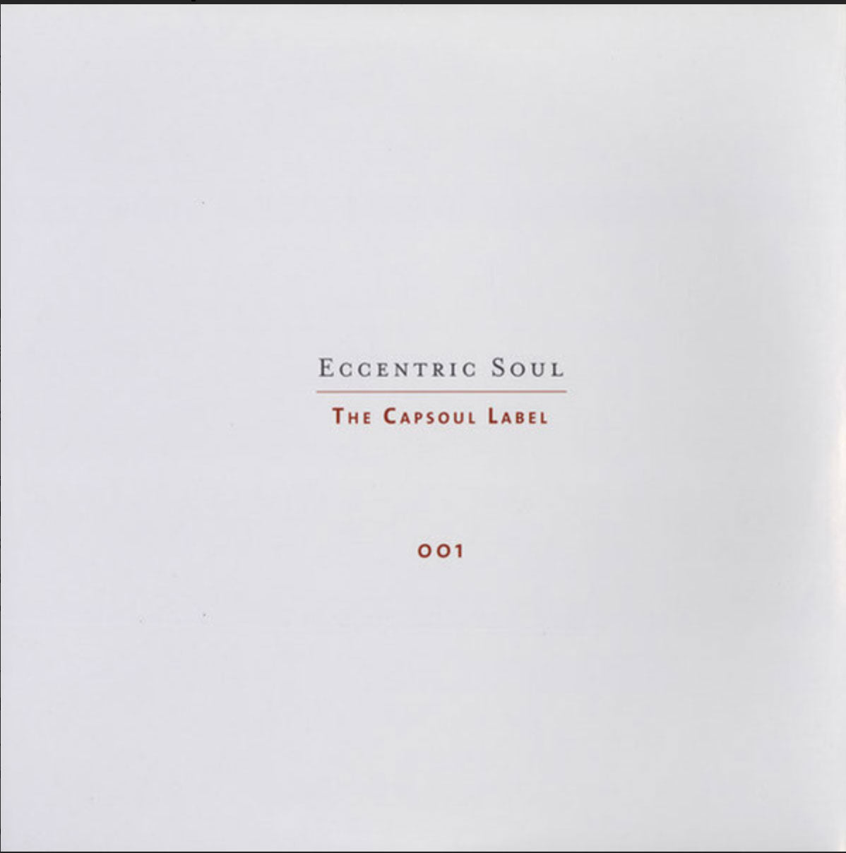 Eccentric Soul - The Capsoul Label - Various VinylPursuit.com