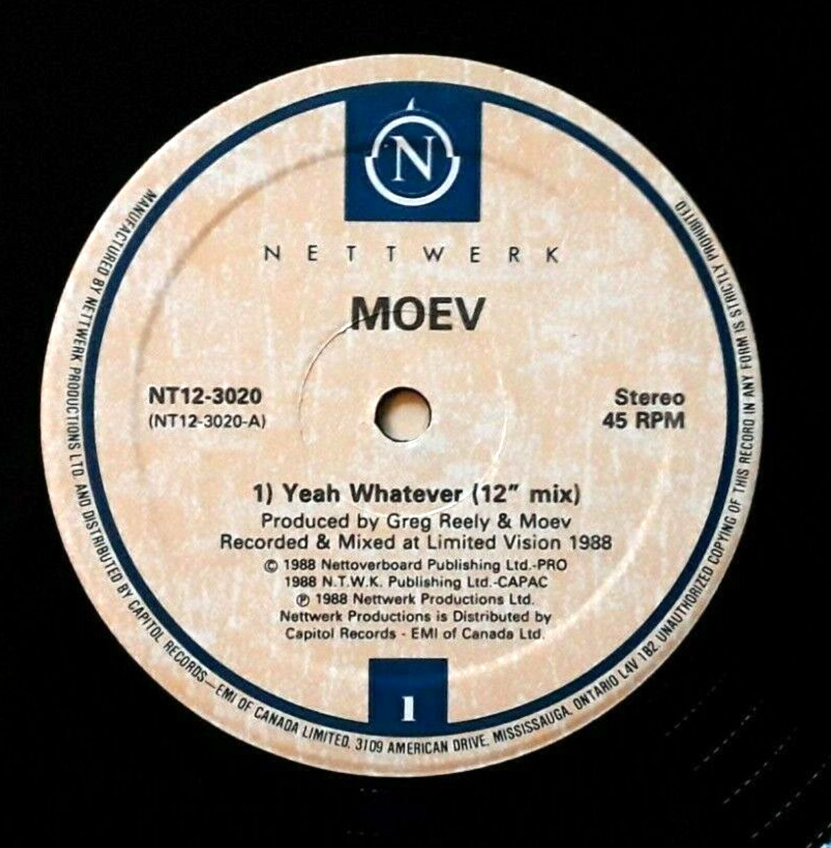 Moev – Yeah Whatever VinylPursuit.com