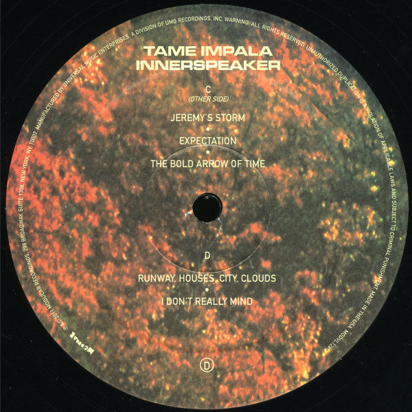 Tame Impala – Innerspeaker - US Pressing VinylPursuit.com