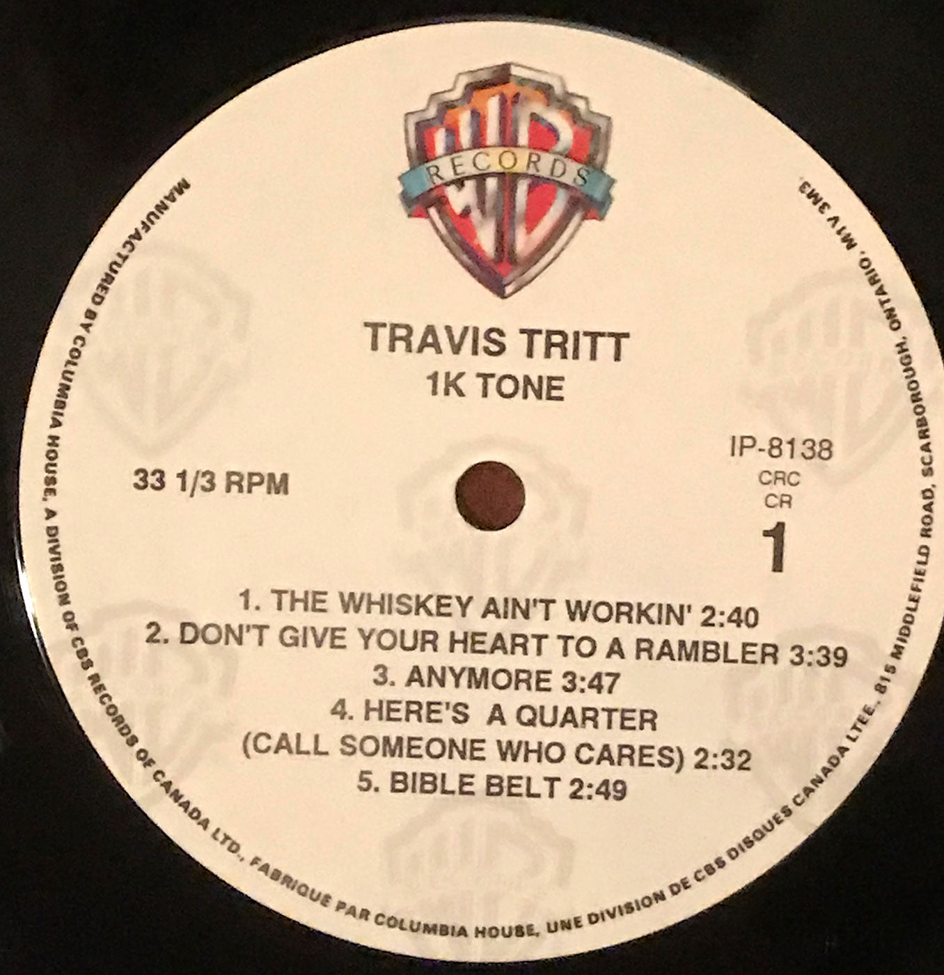 Travis Tritt – It's All About To Change - RARE VinylPursuit.com