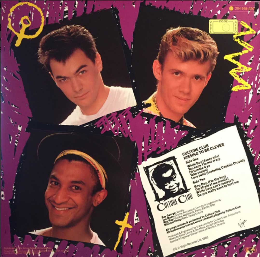 Culture Club - Kissing To Be Clever - 1982 VinylPursuit.com