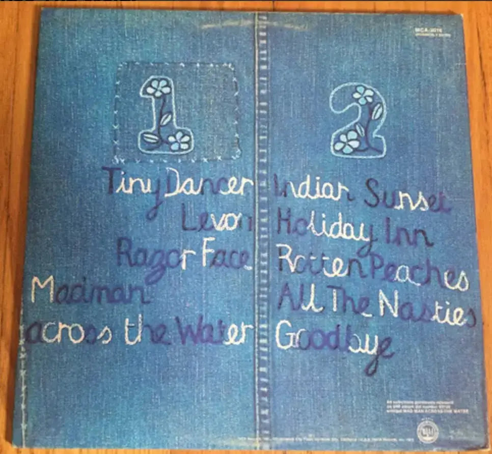 Elton John – Madman Across The Water - 1973 VinylPursuit.com