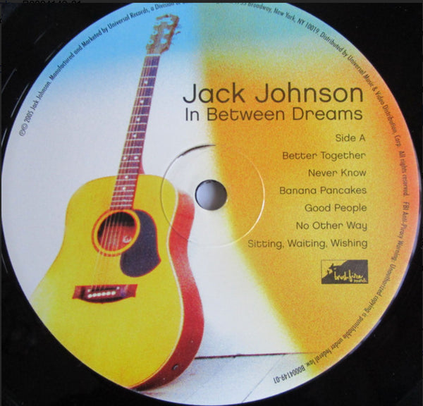 Jack Johnson – In Between Dreams - SEALED! – Vinyl Pursuit Inc