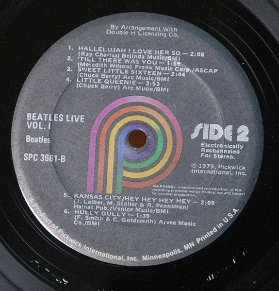 The Beatles – First Live Recordings - Volume One - 1979 in Shrinkwrap! VinylPursuit.com