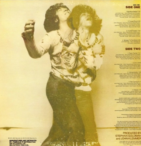 John Klemmer – Barefoot Ballet VinylPursuit.com