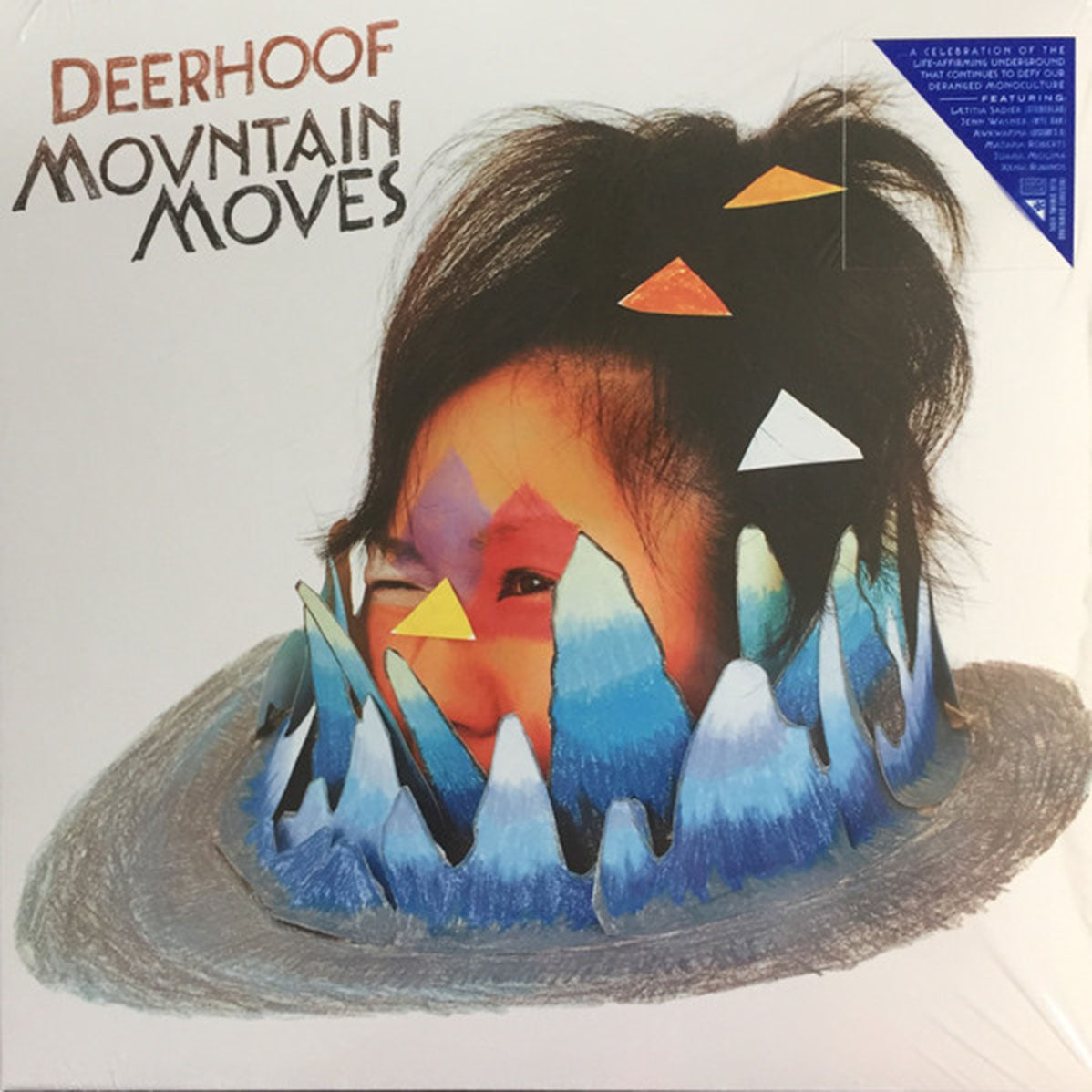 Deerhoof – Mountain Moves - BLUE SWIRL VINYL VinylPursuit.com