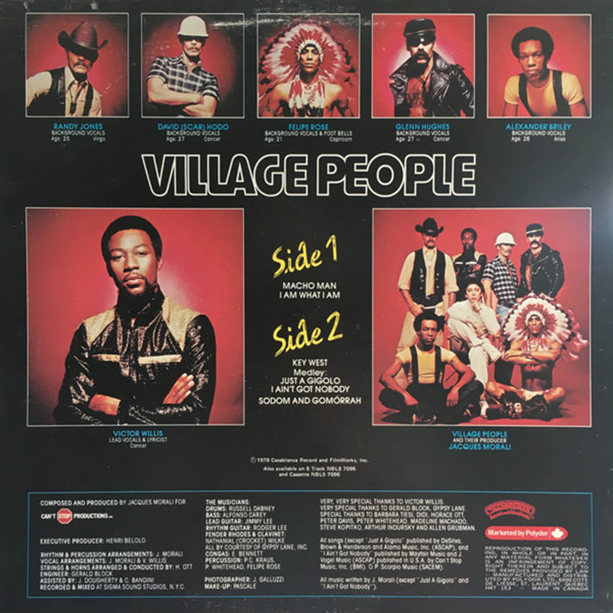Village People – Macho Man - 1978 Original VinylPursuit.com