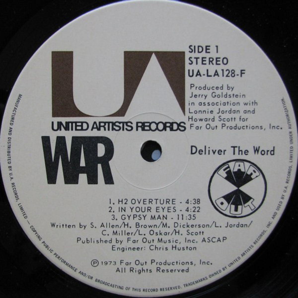 War – Deliver The Word - 1973 Pressing VinylPursuit.com