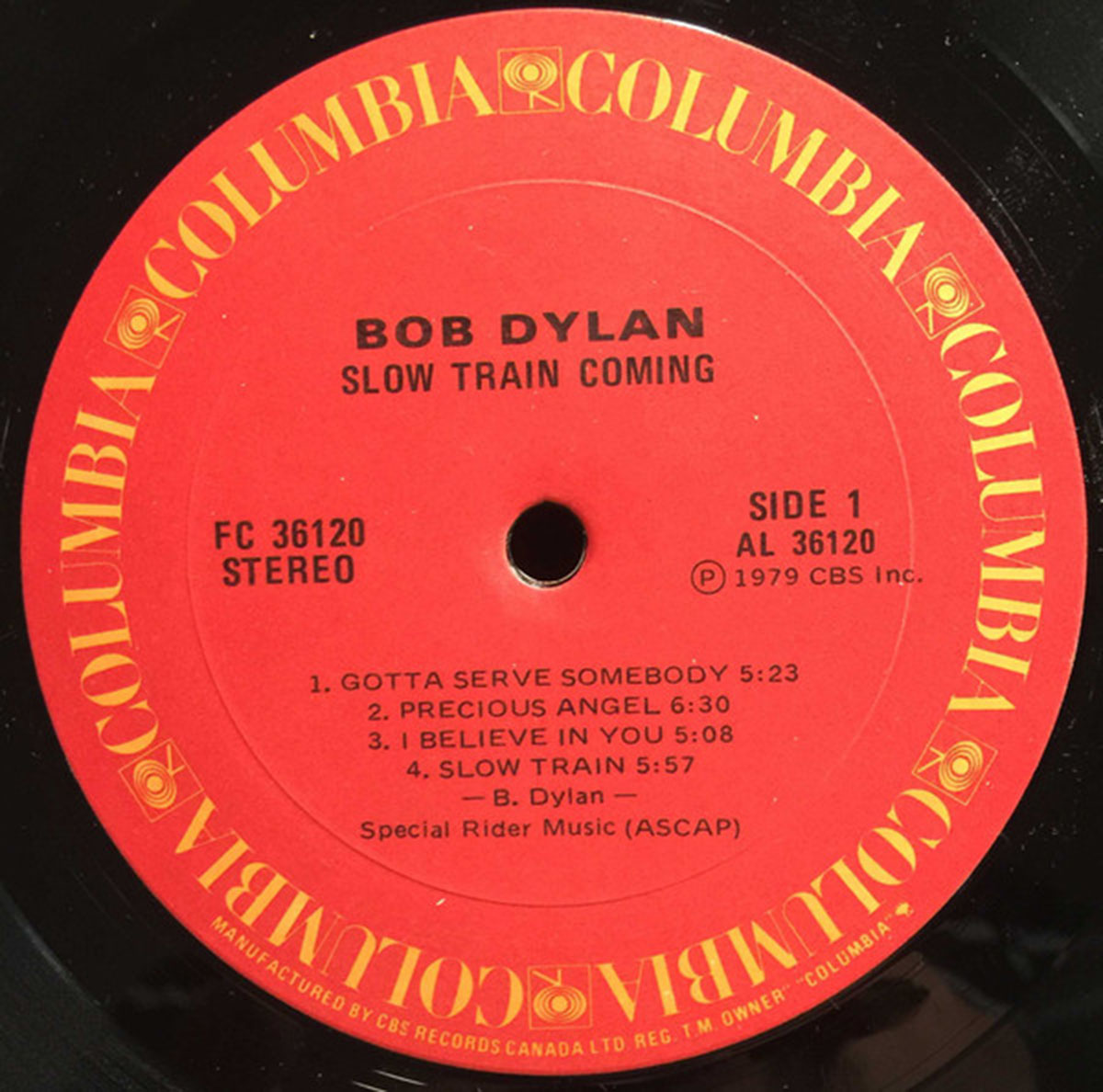 Bob Dylan – Slow Train Coming - 1979 Original VinylPursuit.com