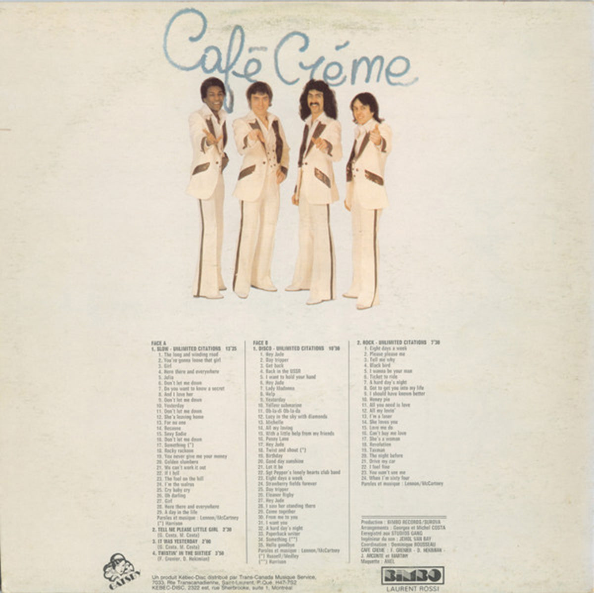 Cafe Creme – Café Crème Vinyl Pursuit Inc
