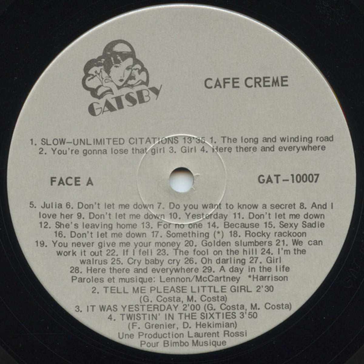 Cafe Creme – Café Crème Vinyl Pursuit Inc