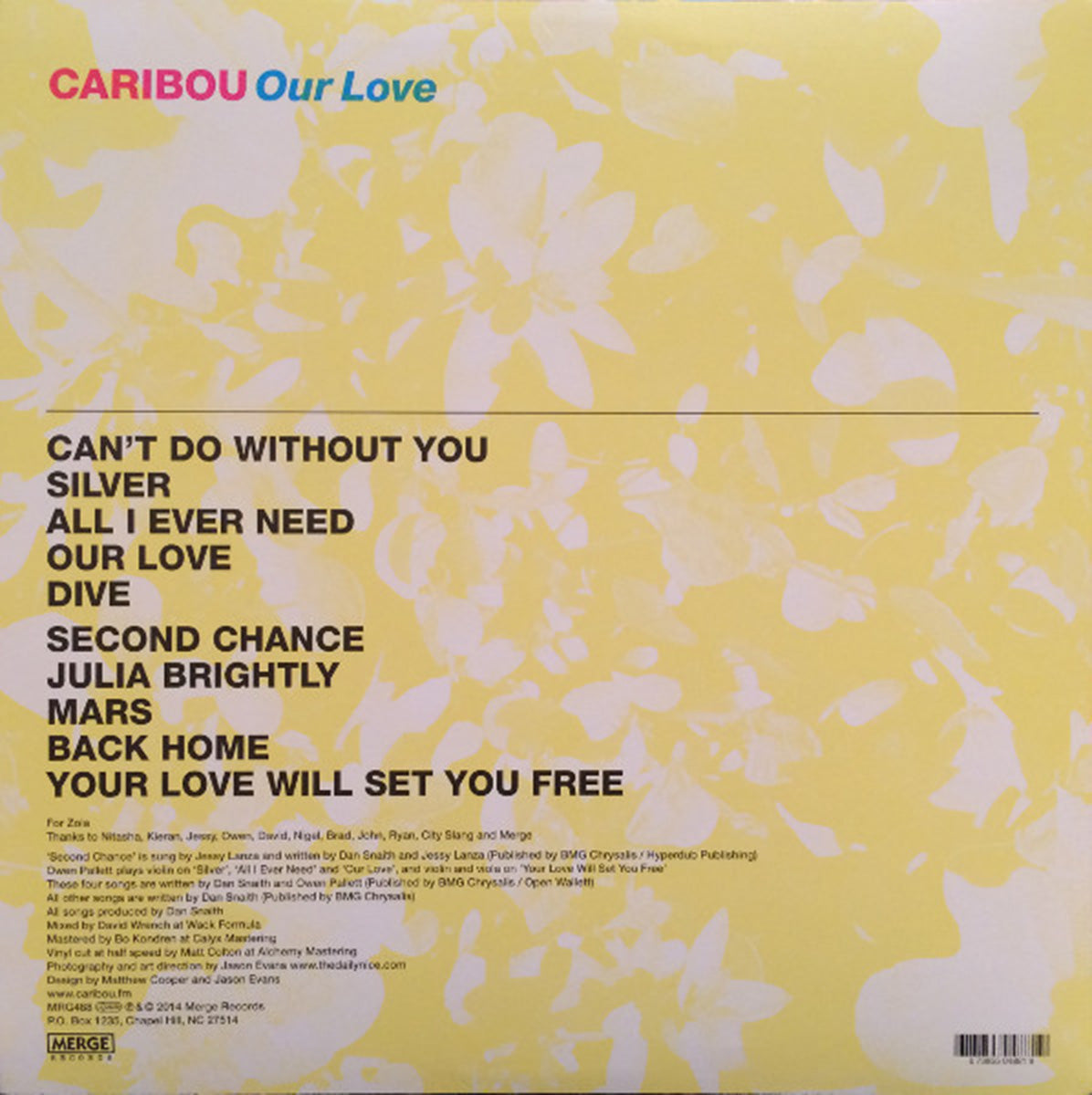 Caribou – Our Love - In Shrinkwrap Vinyl Pursuit Inc