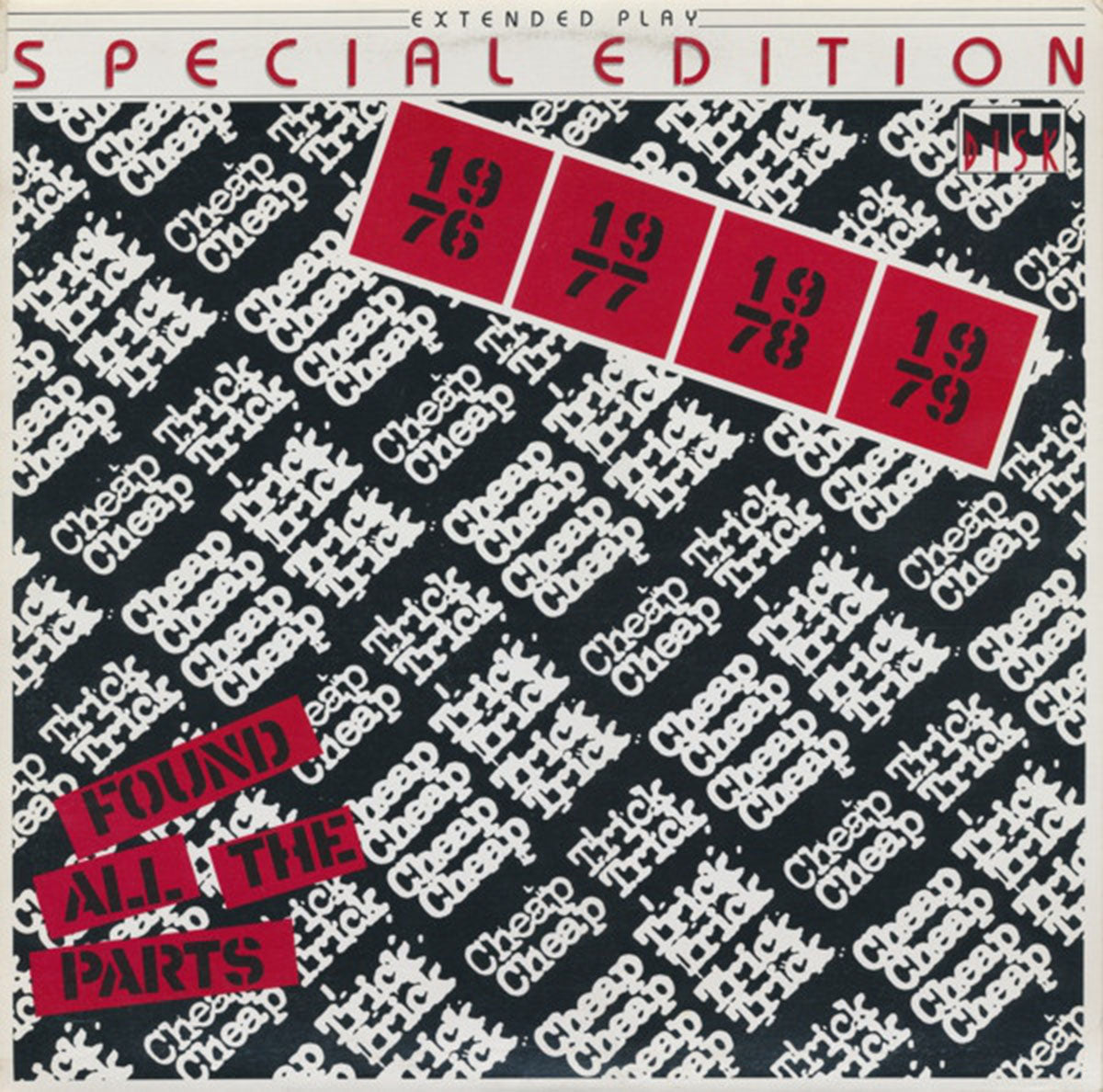Cheap Trick – Found All The Parts - 1980 with 7"" Single! VinylPursuit.com