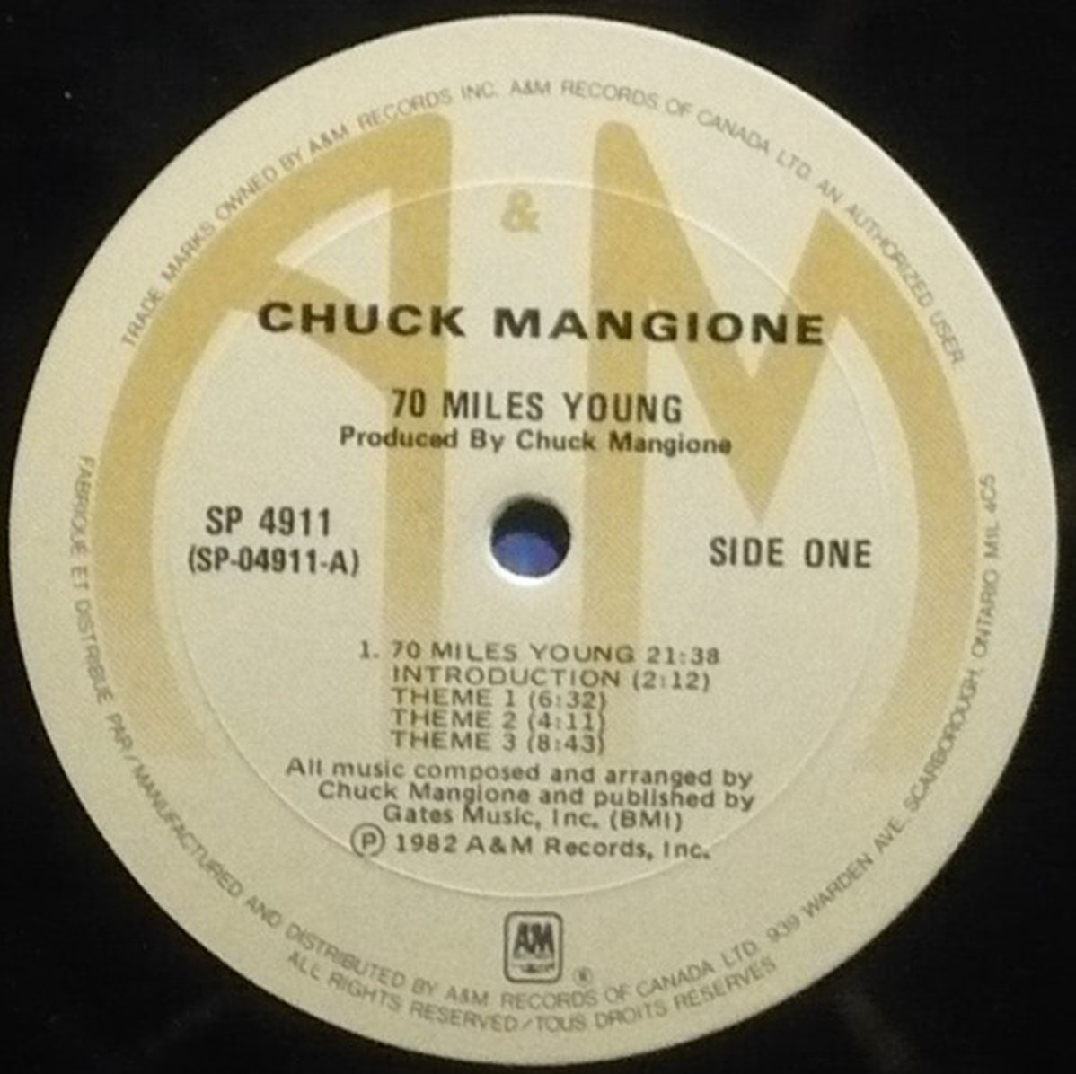 Chuck Mangione – 70 Miles Young VinylPursuit.com