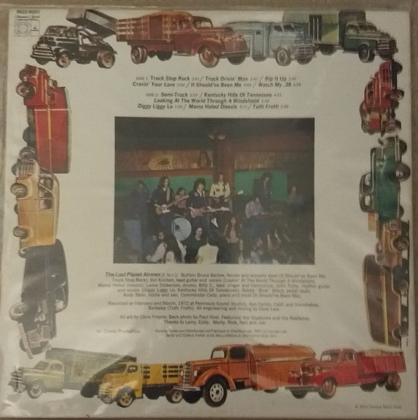 Commander Cody & His Lost Airmen Hot Licks, Cold Steel & Truc