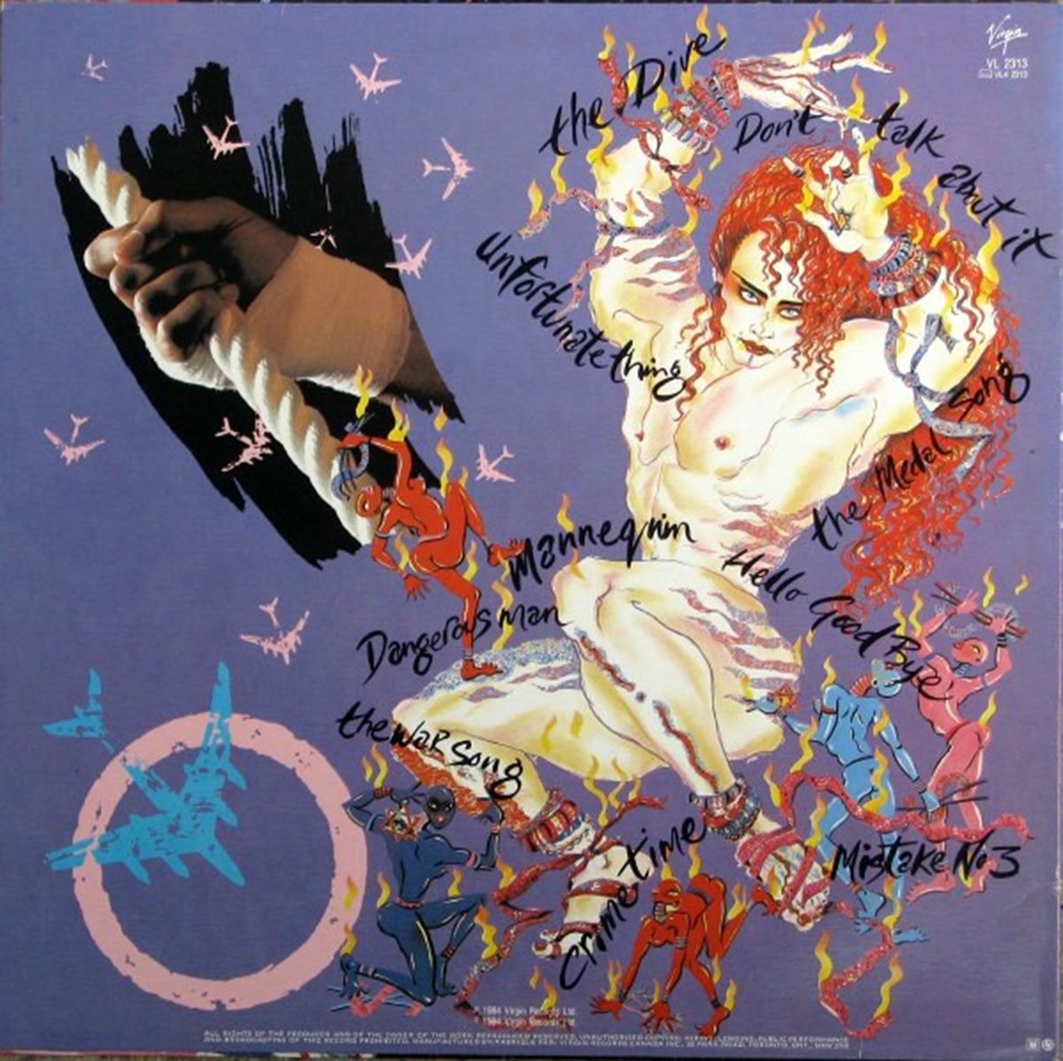 Culture Club – Waking Up With The House On Fire - 1984 Vinyl Pursuit Inc