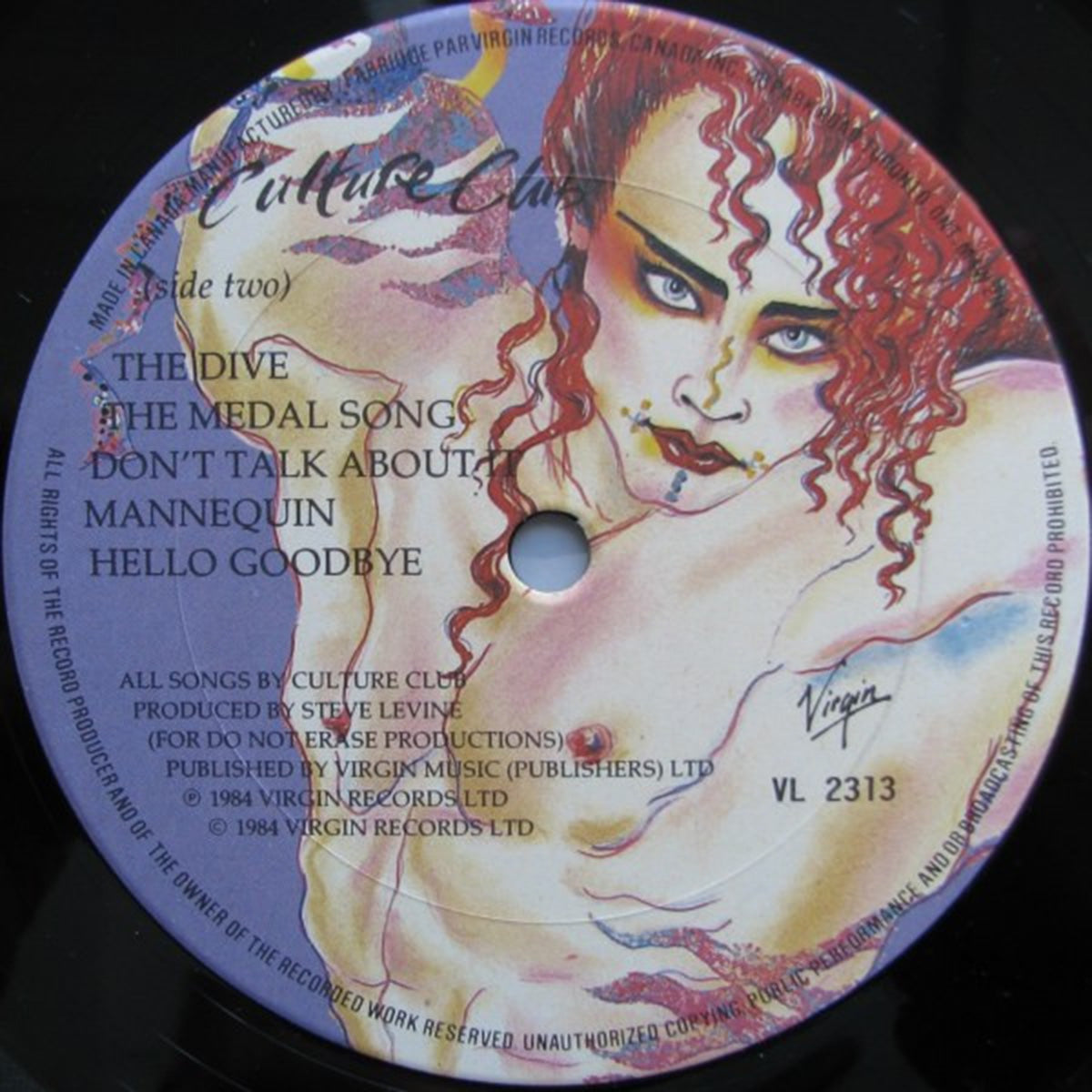 Culture Club – Waking Up With The House On Fire - 1984 Vinyl Pursuit Inc