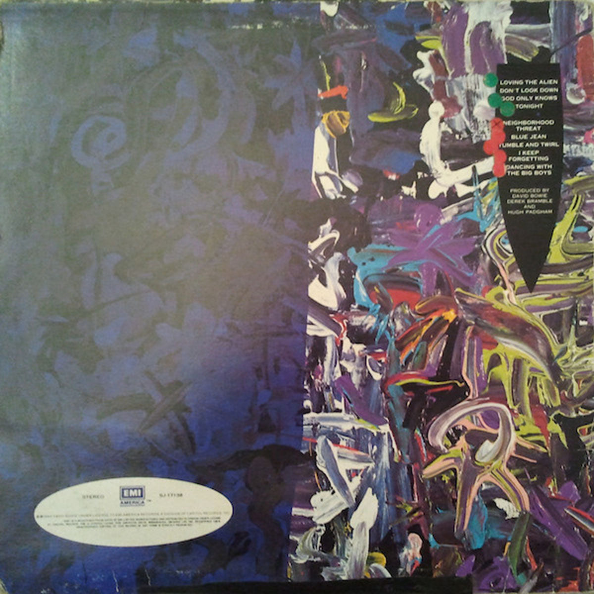 David Bowie – Tonight - 1984 VinylPursuit.com