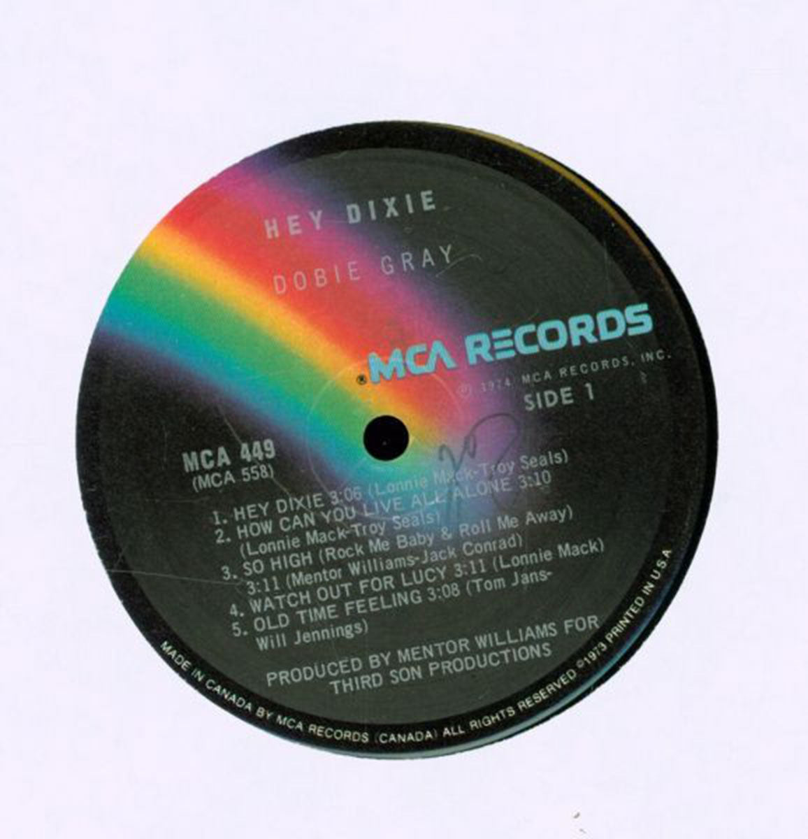 Dobie Gray – Hey Dixie VinylPursuit.com