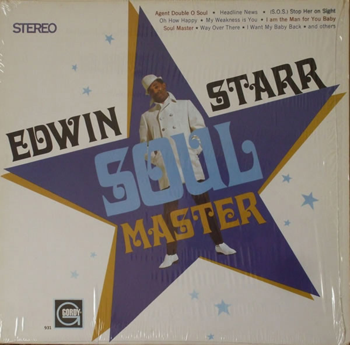 Edwin Starr – Soul Master - US Pressing Vinyl Pursuit Inc
