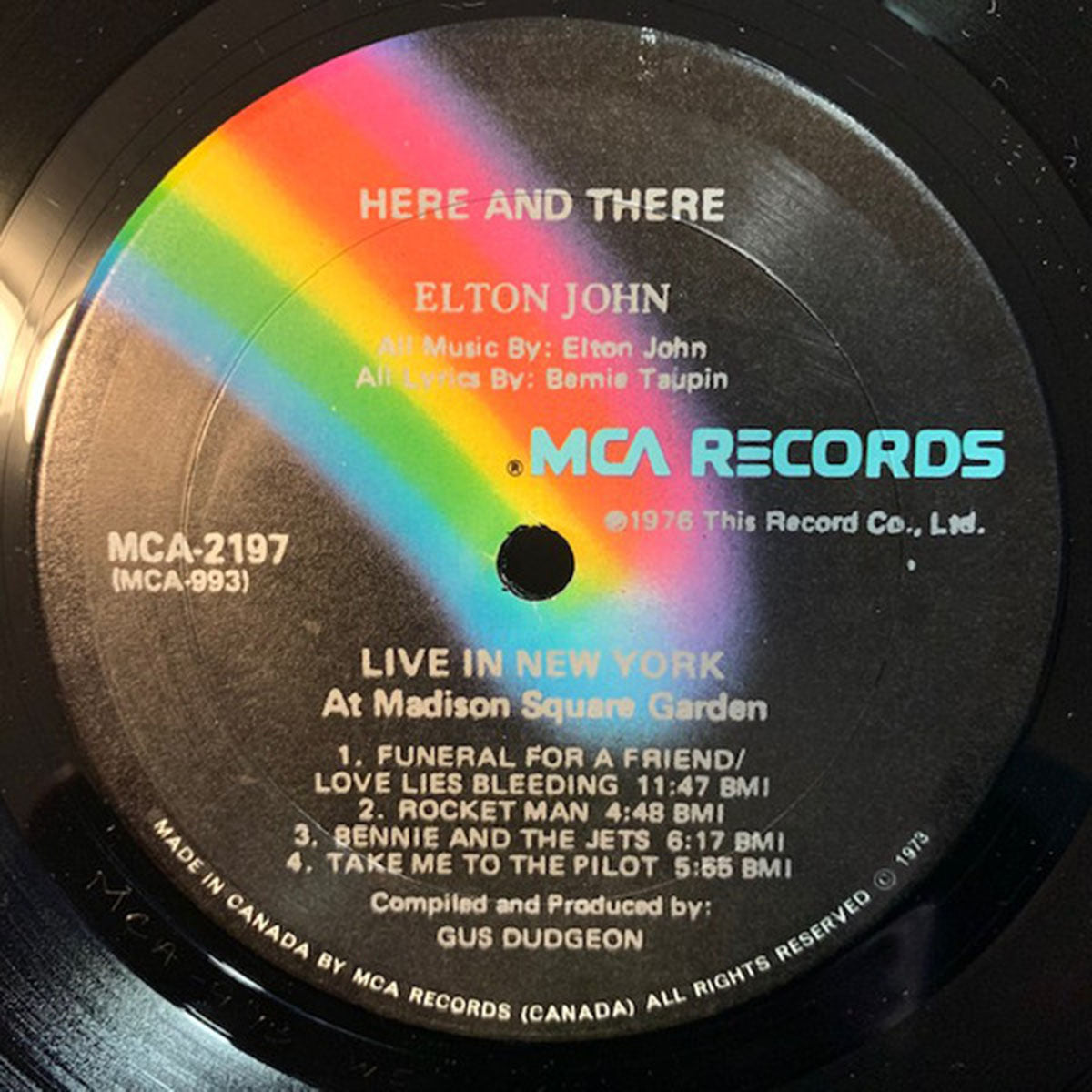 Elton John – Here And There VinylPursuit.com