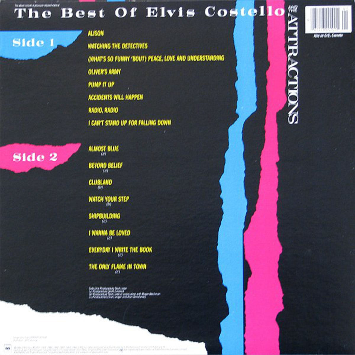 Elvis Costello And The Attractions – The Best Of Elvis Costello And The Attractions VinylPursuit.com