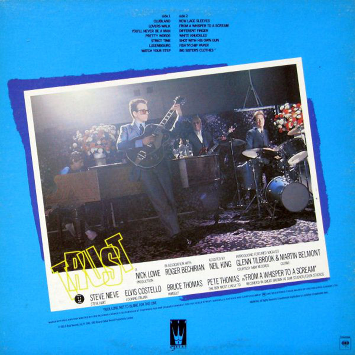 Elvis Costello and The Attractions – Trust VinylPursuit.com
