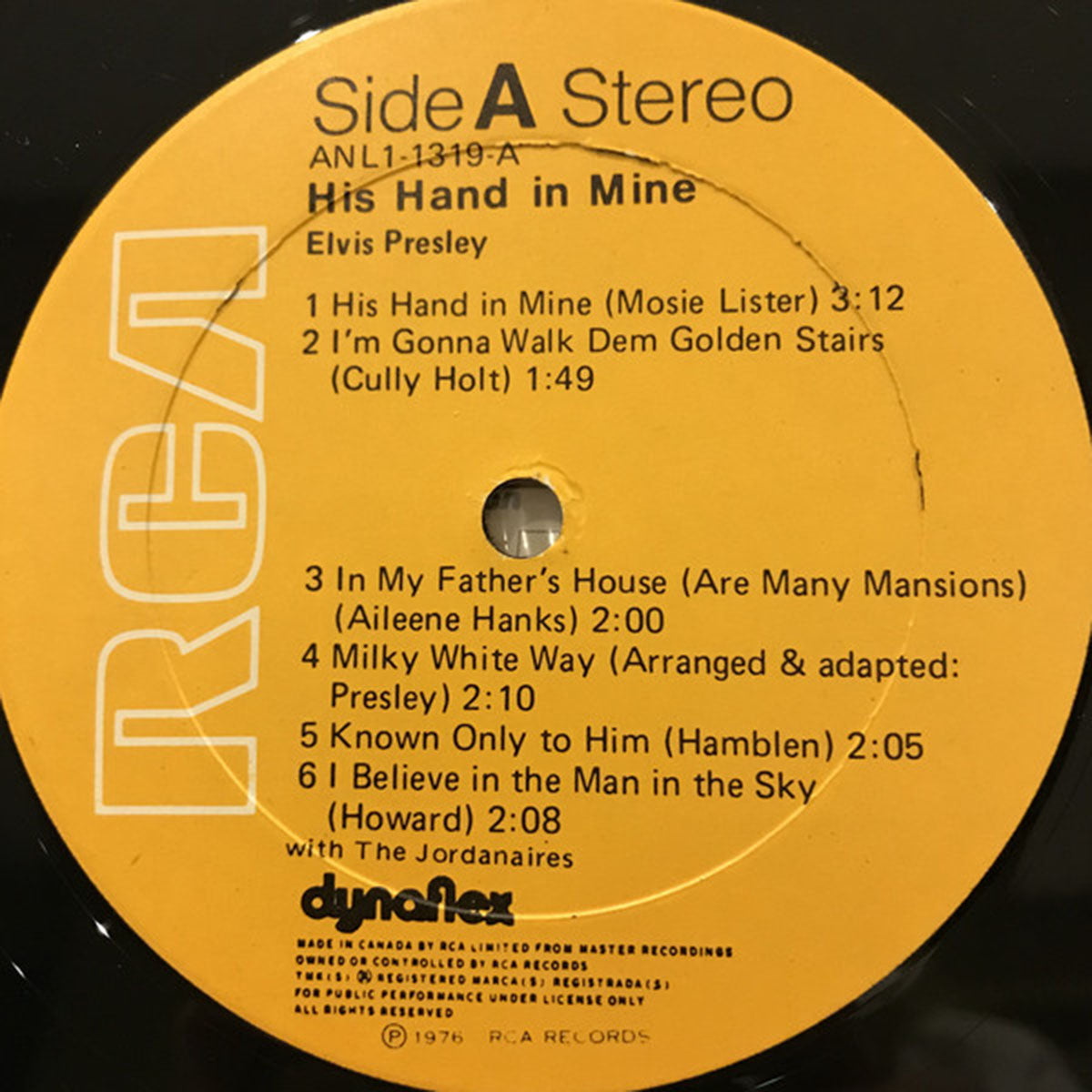 Elvis Presley – His Hand In Mine VinylPursuit.com