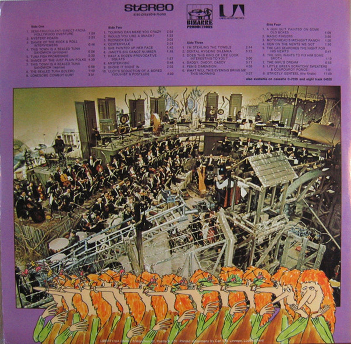 Frank Zappa – 200 Motels - German Pressing VinylPursuit.com