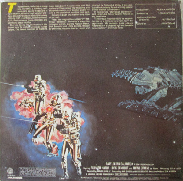 The Saga Of Battlestar Galactica - Original Cast - 1979 VinylPursuit.com