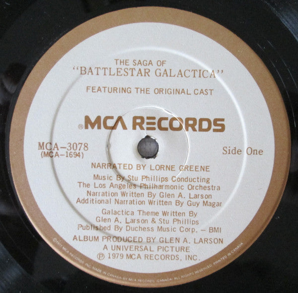 The Saga Of Battlestar Galactica - Original Cast - 1979 VinylPursuit.com