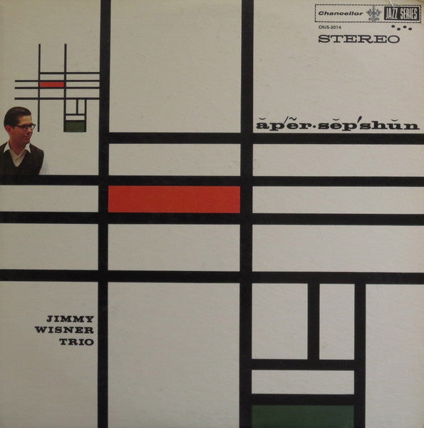 Jimmy Wisner Trio Apperception US Pressing Vinyl Pursuit Inc