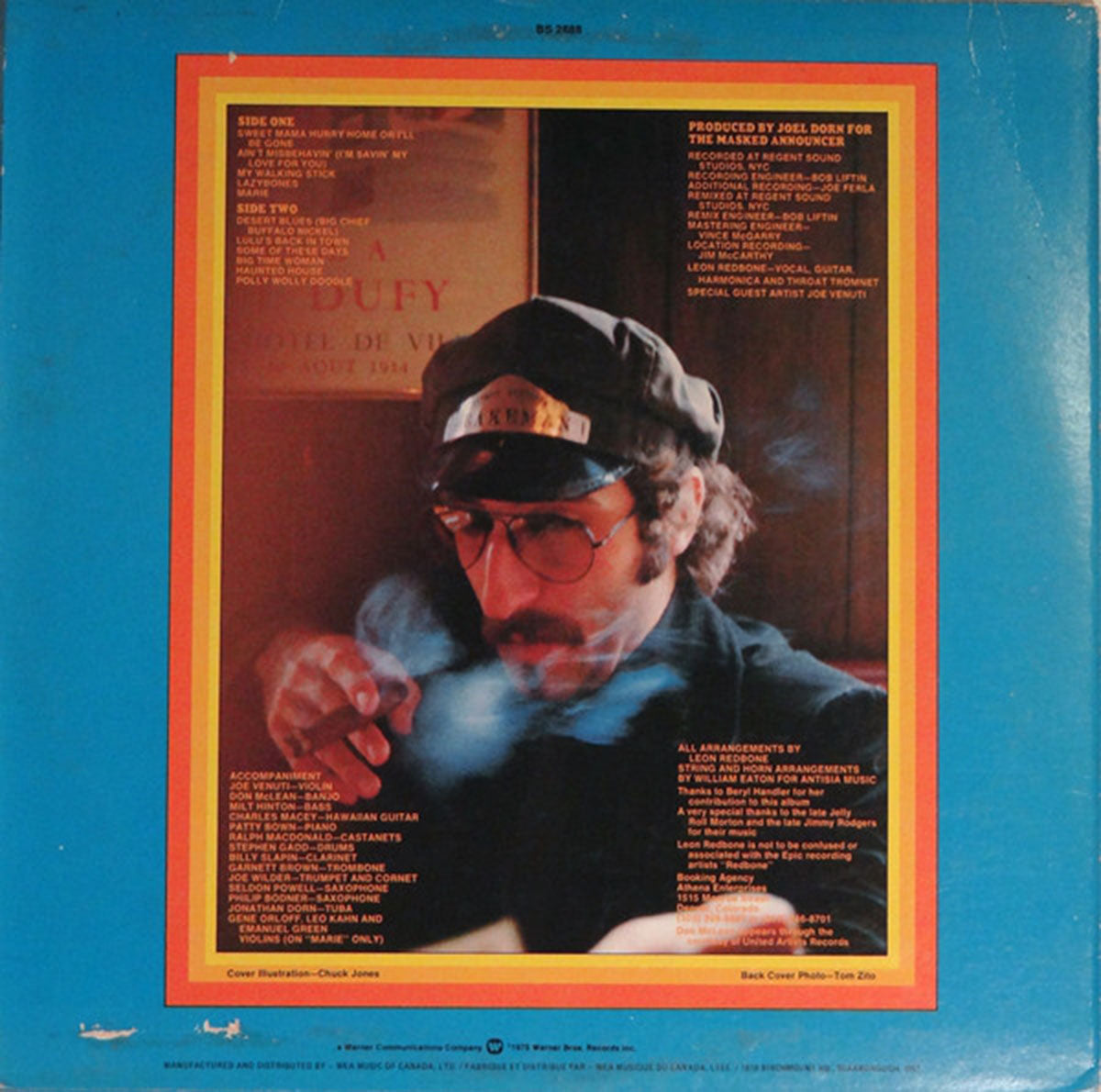 Leon Redbone – On The Track VinylPursuit.com
