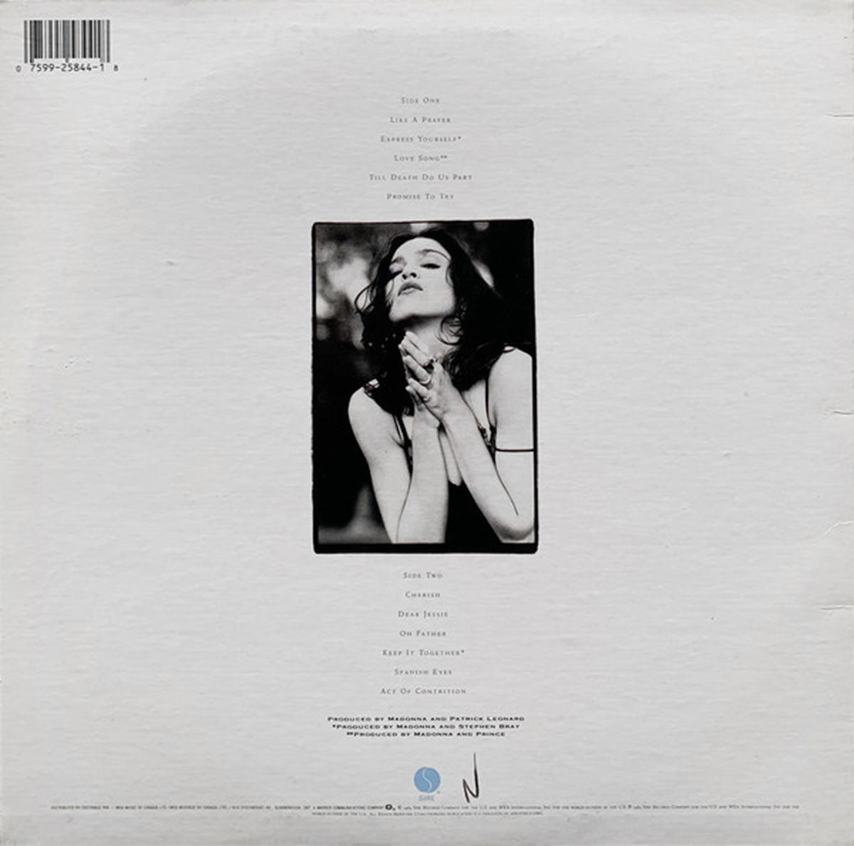 Madonna – Like A Prayer VinylPursuit.com