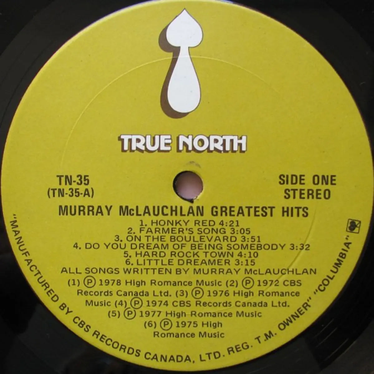 Murray McLauchlan – Greatest Hits VinylPursuit.com